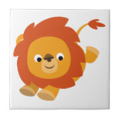 Carreau Carton Lion Perky Cute (Devant)