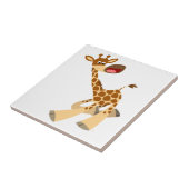 Carreau Carton mignon Ambling Giraffe Carrelage (Côté)