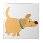 Carreau Carton mignon Jaune Carrelage Labrador (Devant)