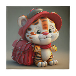 Carreau Cartoon bébé Tiger-76775