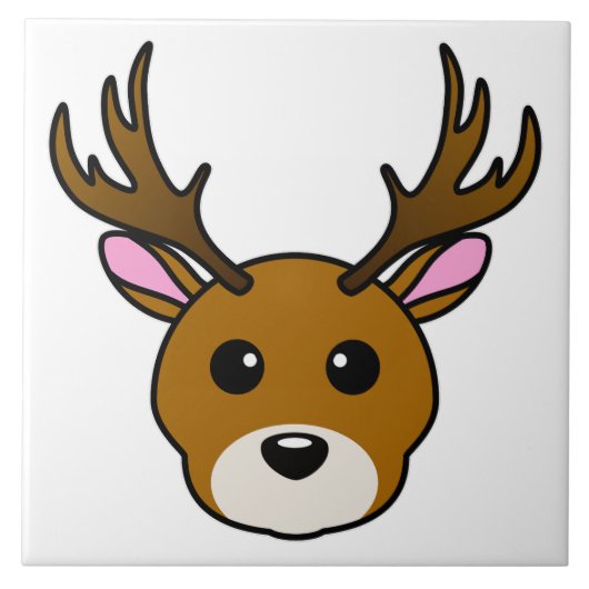 Carreau Cartoon Deer (Devant)