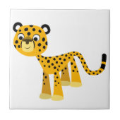 Carreau Cartoon joyeux Cheetah Tile (Devant)