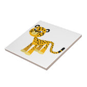 Carreau Cartoon joyeux Cheetah Tile (Côté)
