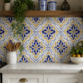 Carreau Casa Valencia Amber Medallion Mediterranean