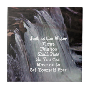 Carreau  Cascade aux mots