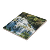 Carreau Cascade dans le Parc national de Krka - Dalmatie,  (Côté)