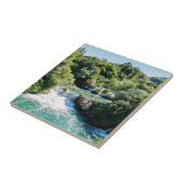 Carreau Cascade dans le Parc national de Krka - Dalmatie, (Côté)