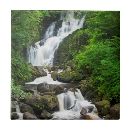 Carreau Cascade de Torc paysage, Irlande (Devant)