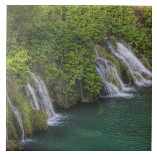 Carreau Cascade, Parc national des lacs de Plitvice et (Devant)