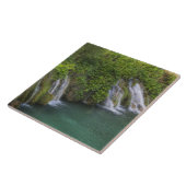 Carreau Cascade, parc national des Lacs-Plitvice et (Côté)