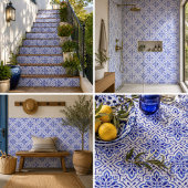 Carreau Cascais Elegance Delicate Blue Mediterranean