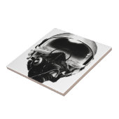 Carreau Casque de pilote de combat (Côté)