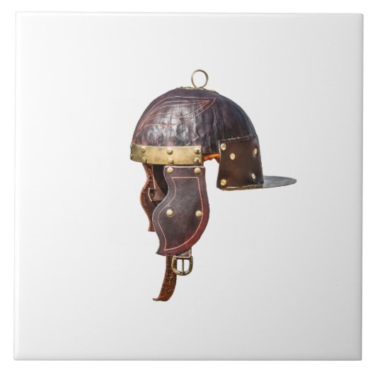 Carreau Casque militaire romain antique (Devant)