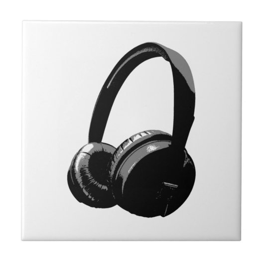 Carreau Casque Pop Art (Devant)