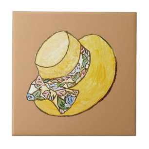 Carreau Casquette de paille