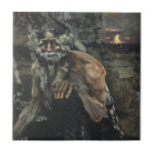 Carreau Casserole de Mikhail Vrubel- (Devant)