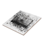 Carreau Cassette audio rétro (Côté)