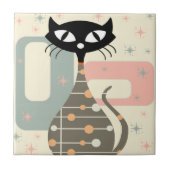 Carreau Cat du milieu du siècle moderne (Devant)