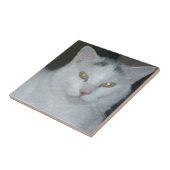 Carreau Cat Thoughts Chat blanc (Côté)