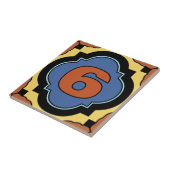 Carreau Catalina Island Numéro d'adresse Pièce 6 (Côté)