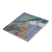 CARREAU CATALINA ISLAND TILE CÉRAMIQUE CATALINA MARLIN (Côté)