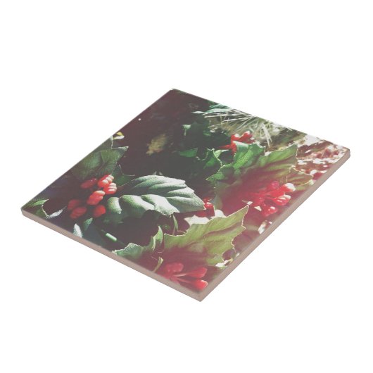 Carreau Catctus de Noël (Côté)