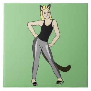 Carreau catgirl