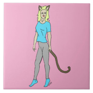 Carreau catgirl