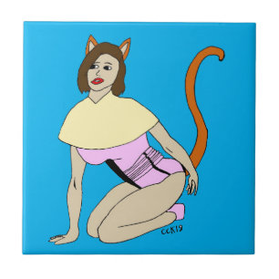 Carreau catgirl