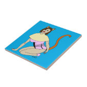 Carreau catgirl (Côté)