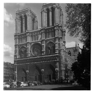 Carreau Cathédrale Notre-Dame de Paris vintage