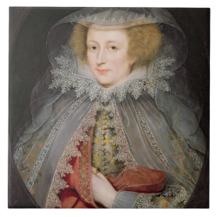 Carreau Catherine Killigrew, Madame Jermyn, 1614 (huile