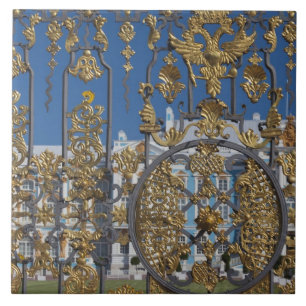 Carreau Catherine Palace, porte du palais