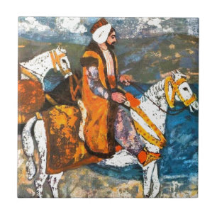 Carreau Cavalier arabe