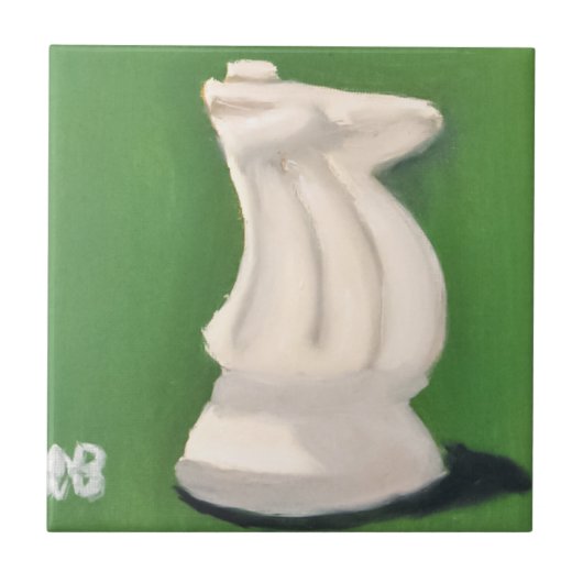 Carreau Cavalier blanc (Devant)