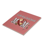 Carreau Cavalier King Charles Spaniel Maman Cadeaux (Côté)