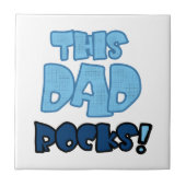Carreau Ce Papa Rocks Des Cadeaux (Devant)