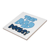 Carreau Ce Papa Rocks Des Cadeaux (Côté)