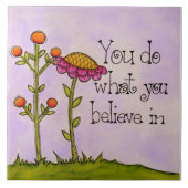 Carreau Ce que vous croyez (Devant)