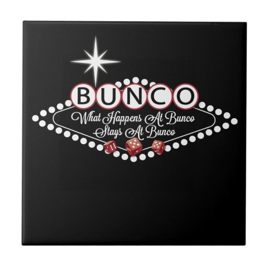 Carreau Ce qui se produit aux séjours de Bunco à (Devant)