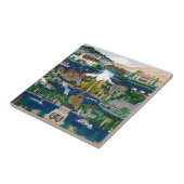 Carreau Célébration de la gorge du fleuve Columbia (Côté)