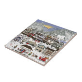 Carreau Célébration des vacances à Leavenworth (Côté)