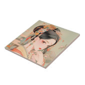 Carreau Célébrer les femmes chinoises traditionnelles (Côté)