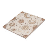 Carreau Celestial Botanical Pattern (2) (Côté)