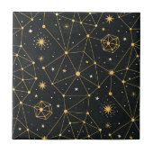 Carreau Celestial Constellation Star Pattern (3) (Devant)
