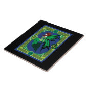 Carreau Celtic Knot Work Green Fairy (Côté)