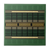 Carreau Celtic Runes 2 Ceramic Tile (Devant)