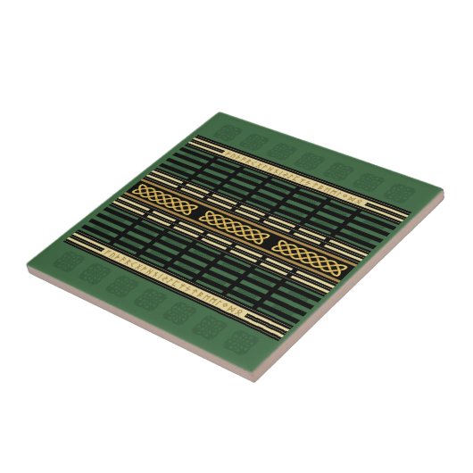 Carreau Celtic Runes 2 Ceramic Tile (Côté)