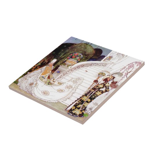 Carreau Cendrillon par Kay Nielsen (Côté)