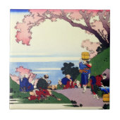 Carreau Cent poèmes expliqués par l'infirmière Hokusai (Devant)